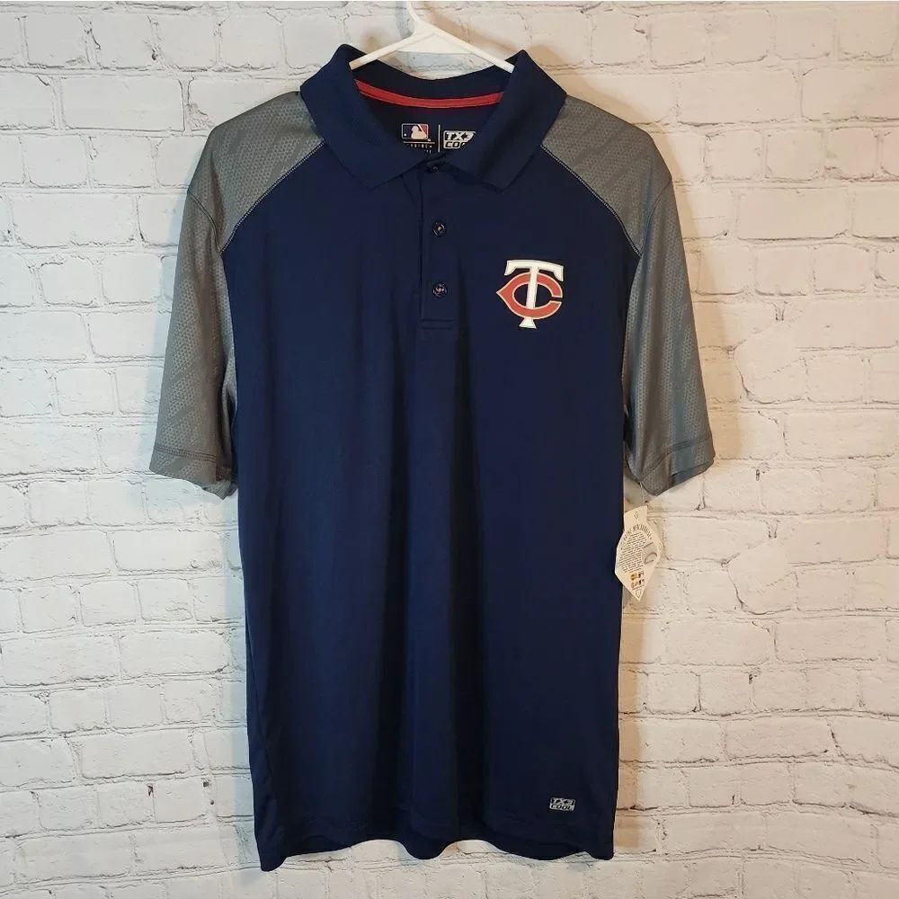Men's MLB "Minnesota Twins" TX3 Cool polo shirt, size Large